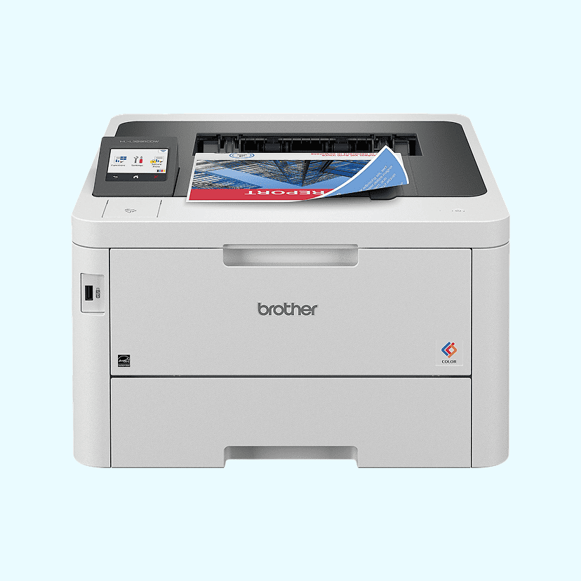 Brother HL-L3295CDW Wireless Compact Digital Color Printer with Laser Quality Output and Refresh EZ Print Eligibility