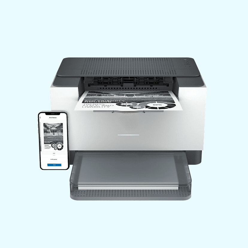LaserJet M209dw Wireless Black & White Printer (6GW62F)