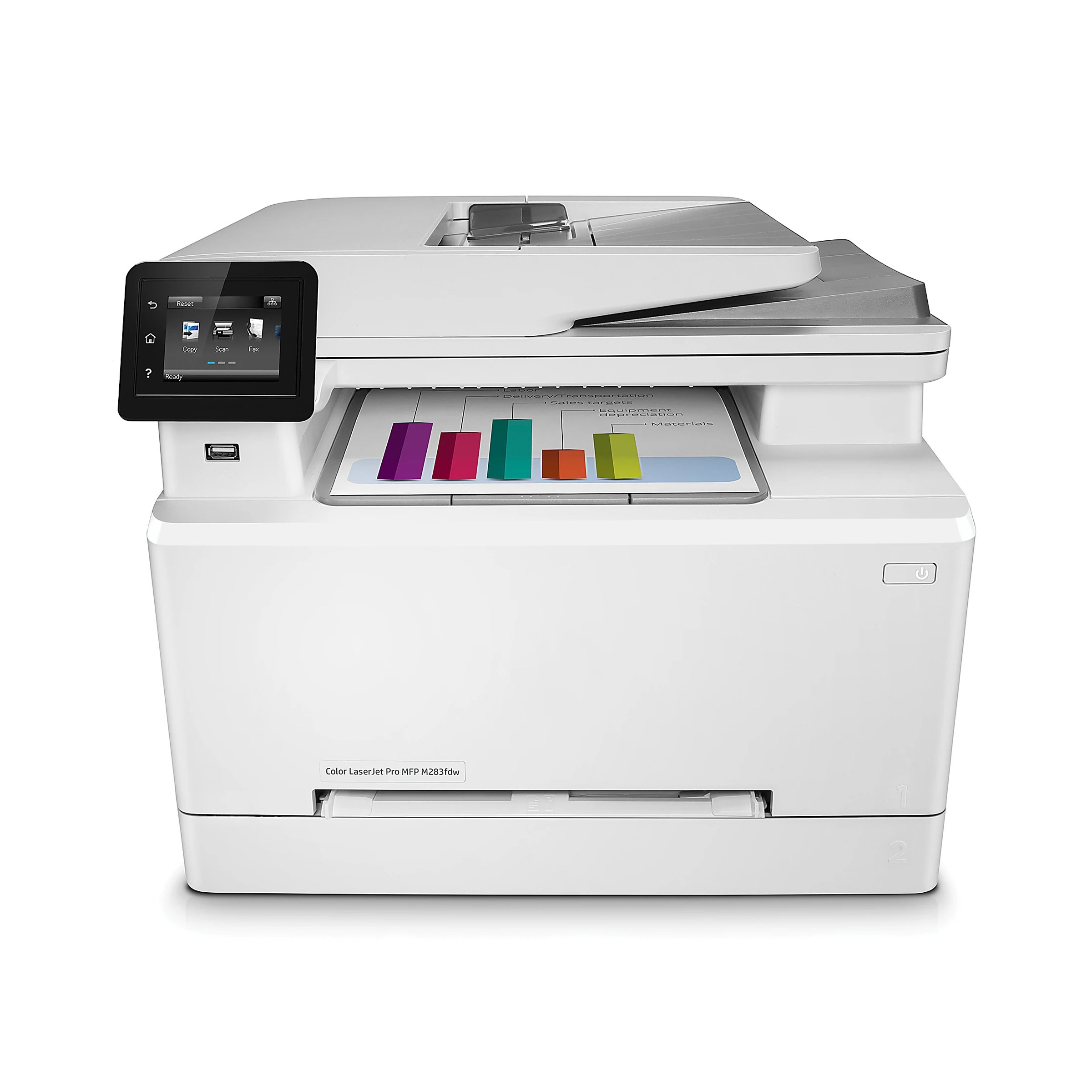 LaserJet Pro M283fdw Wireless Laser All-In-One Color Printer (Refurbished)
